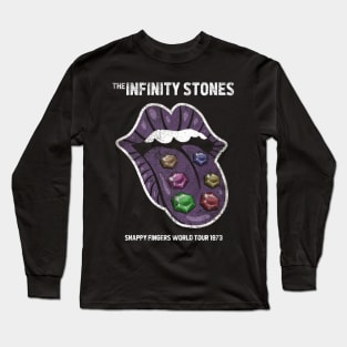 "SNAPPY FINGERS TOUR" Long Sleeve T-Shirt